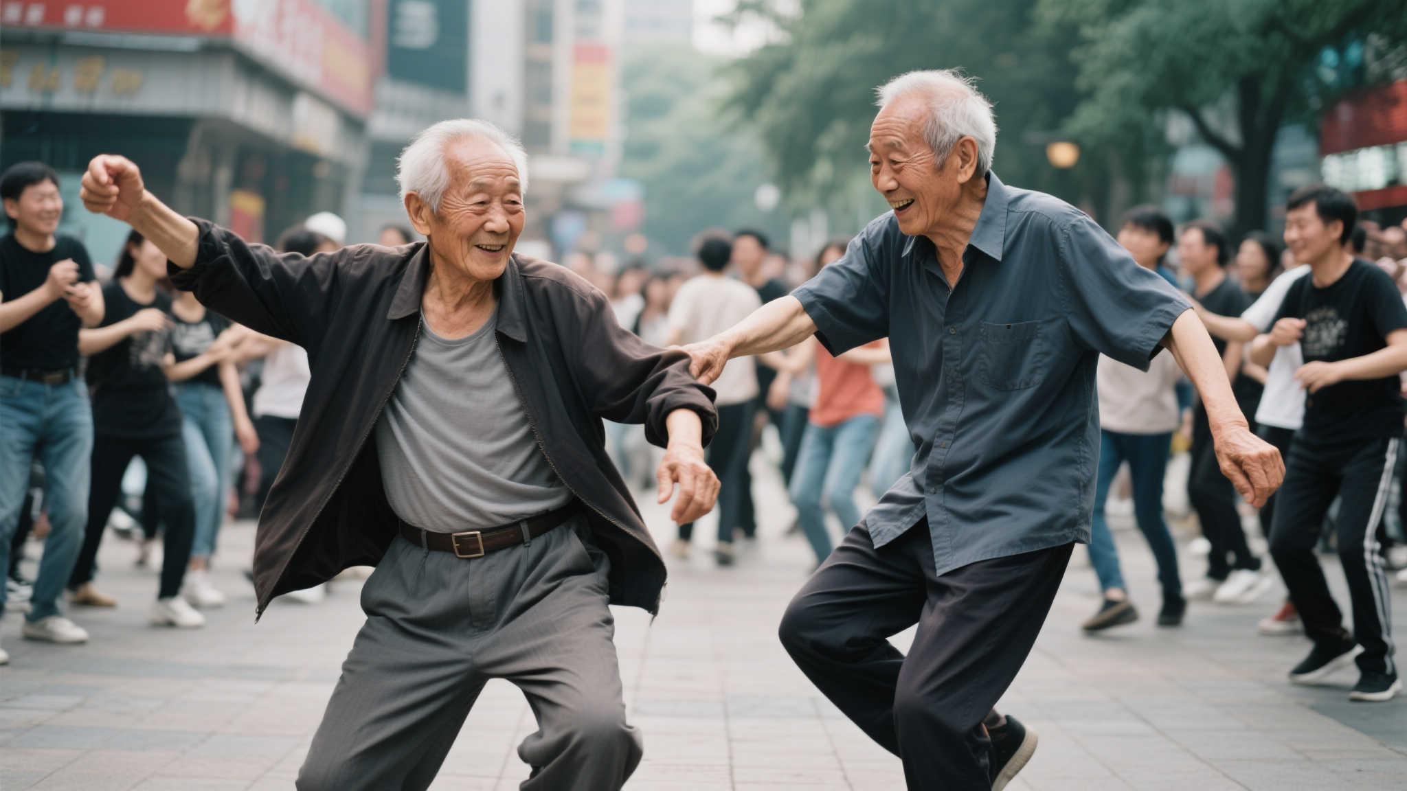 但他的积极